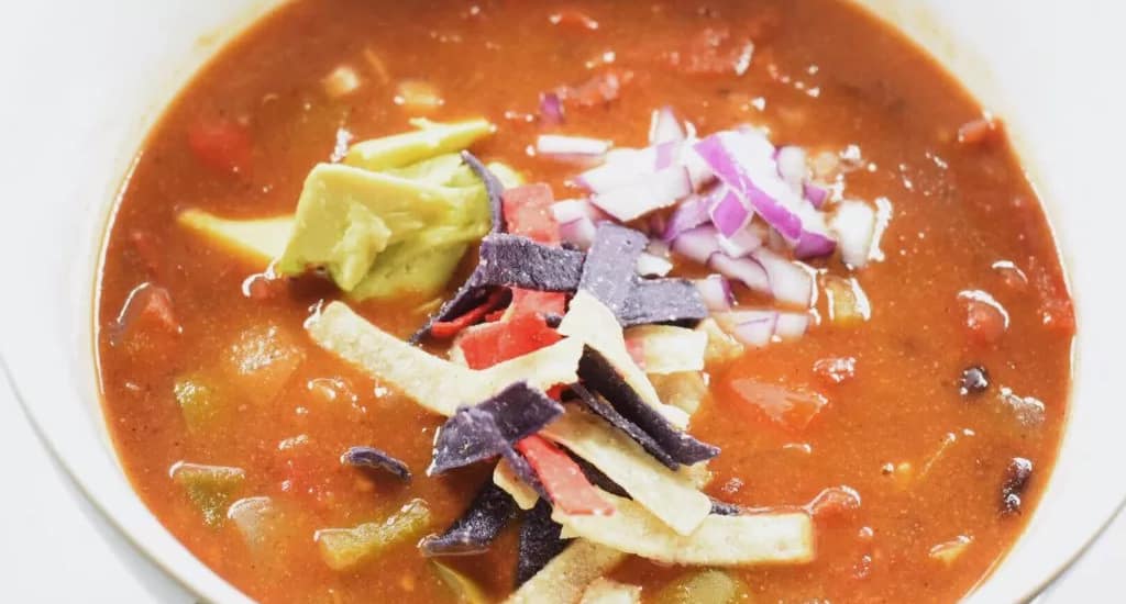 Vegan Tortilla Soup