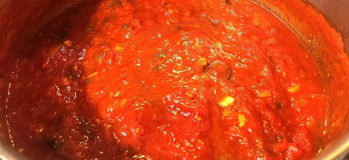 Vegan Authentic Red Sauce