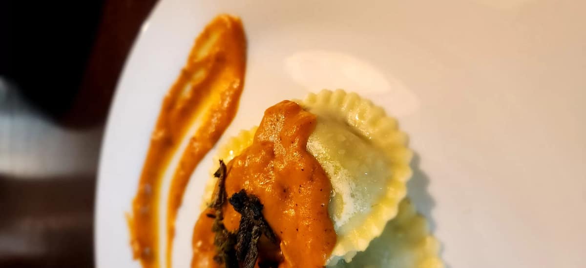 Vegan Pumpkin and Sage Tortellini Alla Vodka