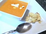 Vegan Creamy Curry Cauliflower Soup