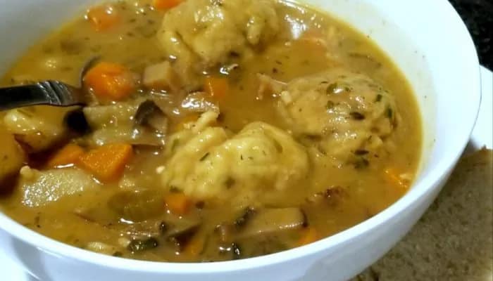 Vegan Chicken and Dumplings
