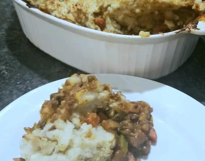 Vegan Shephard’s Pie