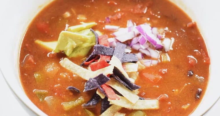 Vegan Tortilla Soup