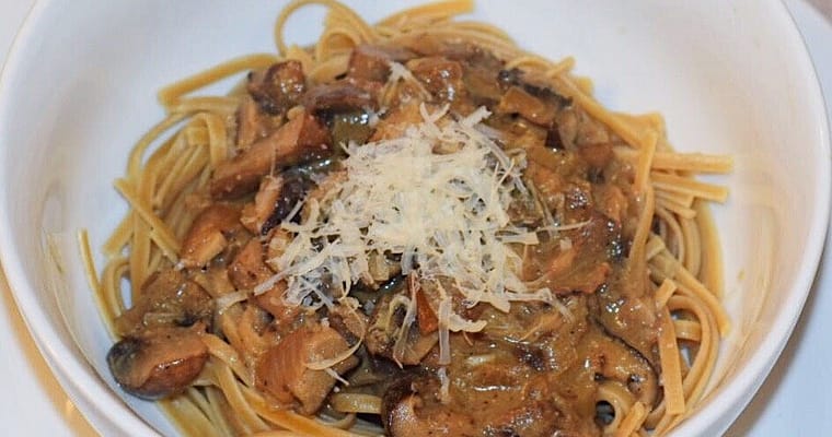 Vegan Wild Mushroom Pasta