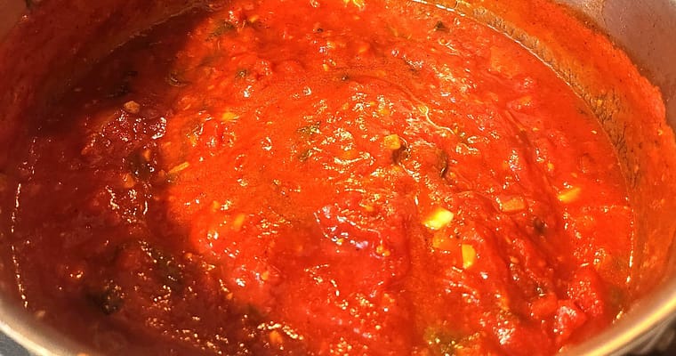 Vegan Authentic Red Sauce
